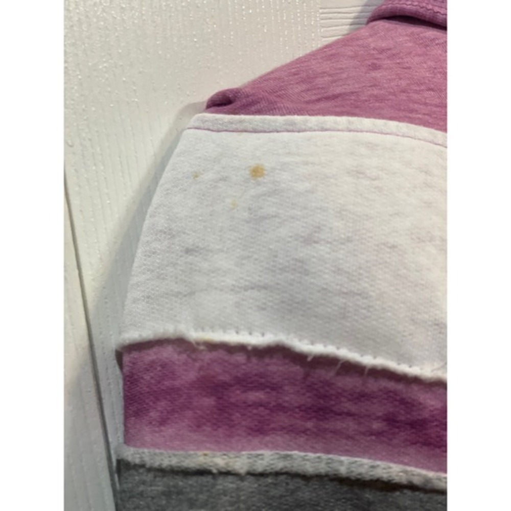 Derek Heart Plus 1x Pink Patchwork Pullover Hoodi… - image 3